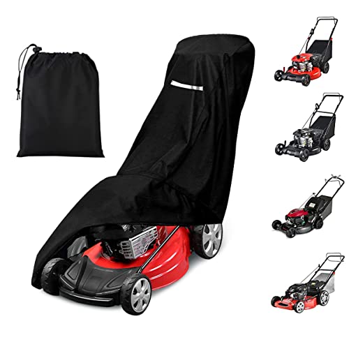 Heavy Duty Waterproof Lawn Mower Cover - Universal Fit