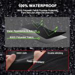 Himal Outdoors Waterproof Lawn Mower Cover - Black