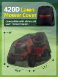 Eventronic 54" Waterproof Heavy-Duty Lawn Mower Cover