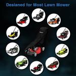 Heavy Duty Waterproof Lawn Mower Cover with Drawstring
