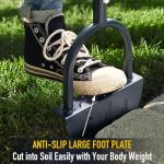 Colwelt Saw-Tooth Half Moon Edger with T-Grip