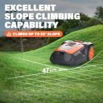 Smart Robotic Lawn Mower with Bluetooth Control