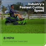 Greenworks 60V Cordless 42" Zero Turn Mower