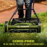 Sun Joe MJ501M 18-Inch Manual Mower with Catcher