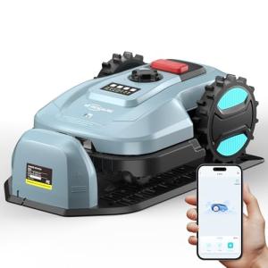 Smart App-Controlled Robotic Lawn Mower for Small Yards