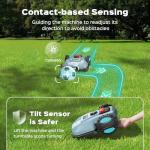 Smart Robotic Lawn Mower with App Control