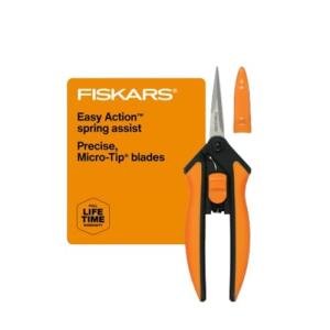 Fiskars 6" Pruning Scissors for Flowers and Herbs