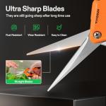 VIVOSUN 6.5" Hand Pruner with Stainless Steel Blades