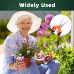 EWPJDK Stainless Steel Gardening Secateurs