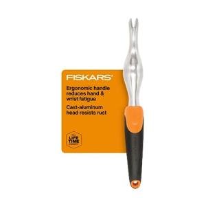 Fiskars Ergo Weeder Tool with Ergonomic Handle