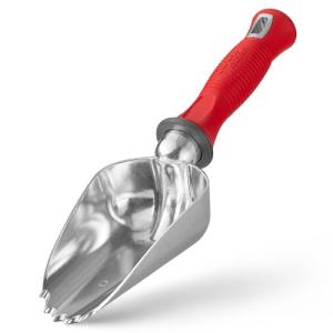 Oversized Garden Weasel Potting Scoop for Easy Planting