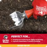 Garden Weasel Oversized Potting Scoop for Easy Digging