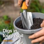 Fiskars Heavy Duty Ergo Garden Trowel