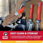 Garden Weasel Oversized Potting Scoop for Easy Digging