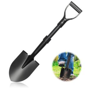 Heavy-Duty Garden Shovel with D Handle