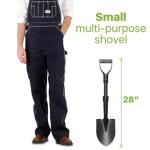 Heavy Duty 28" Pointed Spade Shovel with D Handle