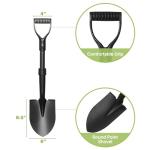 Heavy Duty 28" Pointed Spade Shovel with D Handle
