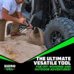 Rhino USA Heavy Duty Folding Survival Shovel