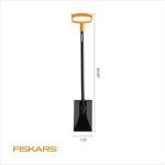 Fiskars 46 Inch Steel D-Handle Garden Spade