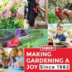 Tabor Tools Telescopic Metal Rake and Leaf Broom