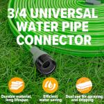 LAVEVE 100 FT Heavy Duty Soaker Hose System