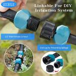 Flat Soaker Hose for Garden Beds - Flexible & Leakproof