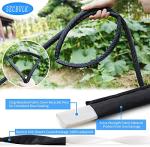 Flat Soaker Hose for Garden Beds - Flexible & Leakproof