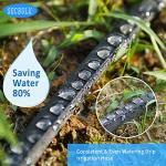 Flat Soaker Hose for Garden Beds - Flexible & Leakproof