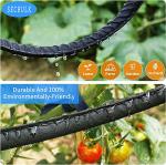 Flat Soaker Hose for Garden Beds - Flexible & Leakproof