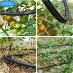 Flat Soaker Hose for Garden Beds - Flexible & Leakproof