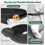 Toolasin 50ft Lightweight Leak-Proof Garden Hose