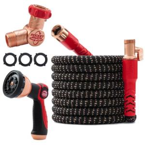 Pocket Hose Copper Head 75 FT Expandable Hose