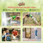 50FT Flexible Expandable Garden Hose with Nozzle