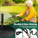 Toolasin 50ft Lightweight Leak-Proof Garden Hose