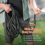 50ft Expandable No-Kink Garden Hose - Lightweight & Durable