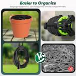 Toolasin 50ft Lightweight Leak-Proof Garden Hose