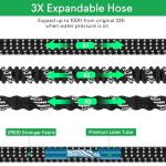30.5m Expandable Flexible Garden Hose with 10 Functions