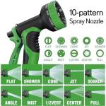30.5m Expandable Flexible Garden Hose with 10 Functions