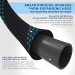 KETTOYA 100 ft Kink-Free Garden Hose with Nozzle