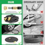30.5m Expandable Flexible Garden Hose with 10 Functions