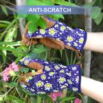 Women’s Thorn-Proof Leather Gardening Gloves - Large