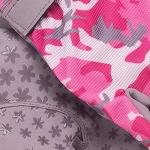 Pink Camo Gardening Gloves with Finger Protection X-Large