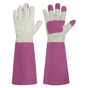 Thornproof Rose Pruning Gloves for Gardeners