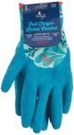Digz Blue Leaves Pattern Garden Gloves - Small