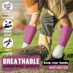 Rose Pruning Gloves - Thornproof Pigskin Leather