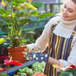 Women's Leather Gardening Gloves - Scratch Resistant