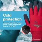 Fleece-Lined Cut-Resistant Winter Gloves - Small