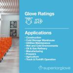 Fleece-Lined Cut-Resistant Winter Gloves - Small