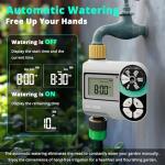 Programmable Sprinkler Timer with Brass Connectors