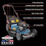 SENIX 22-Inch Self-Propelled Gas Lawn Mower